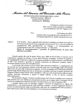 informativa accreditamento MIUR