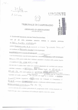 ordinanza di assegnazione 505-2014