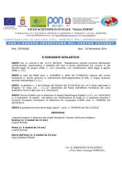 Individuazione CLIL - per unione