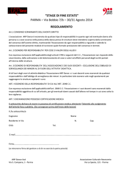 Consensi e Liberatoria
