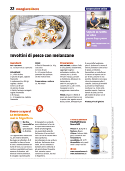 Il PDF Involtini di pesce con melanzane