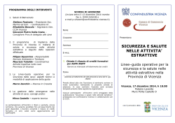 17 dicembre 2014 - Confindustria Vicenza