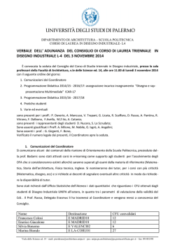 Scarica il verbale