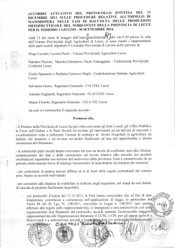 accordo 1 giugno-30 settembre 2014