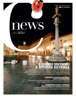 E QUINDI USCIMMO A RIVEDER RAVENNA