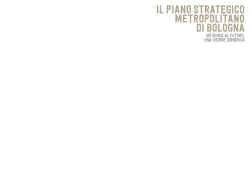 il PIANO STRATEGICO METROPOLITANo DI