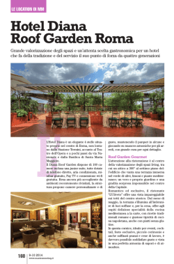 Hotel Diana Roof Garden Roma