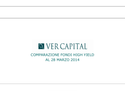 comparazione fondi high yield al 28 marzo 2014