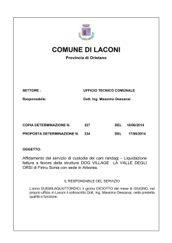 DET 327_2014 - Comune di Laconi
