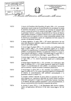 ISTITUTO COMPRENSWQ STATALE del VERGANT@(NO) 03 DIC