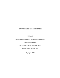 Introduzione alla turbolenza