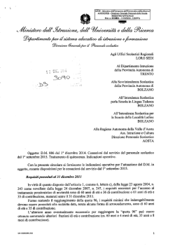 Indicazioni operative