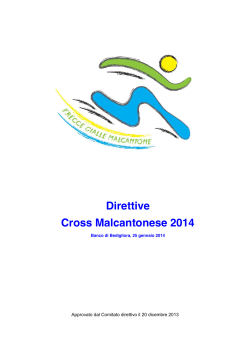 Direttive Cross Malcantonese 2014