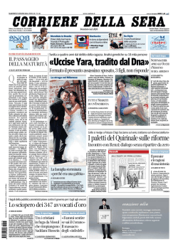 «Uccise Yara, tradito dal Dna»