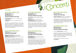 i Concerti 2007 - Filarmonica TRT