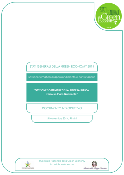(documento6) - cover (front) - Stati Generali della Green Economy