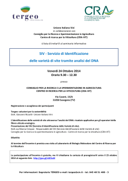seminario Tergeo_ CRA VIT 24_10_2014