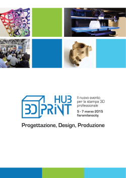 Brochure 3dPrint - CNA Emilia Romagna