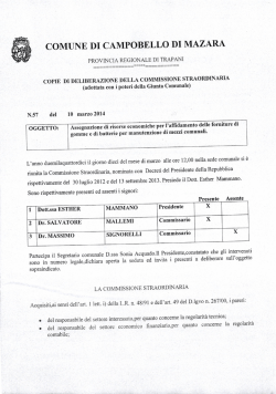 COMUNE DI CAMPOBELLO DI MAZARA