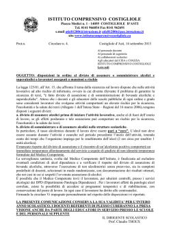 ISTITUTO COMPRENSIVO COSTIGLIOLE