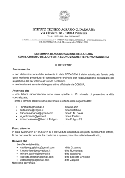 ISTITUTO TECNICO AGRARIO G. DALMASSO