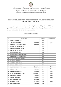 Gr. DOS Unitaria Def Rettificata 2014-15