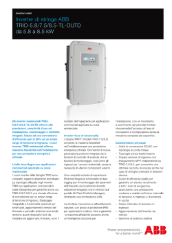 Download Scheda Tecnica