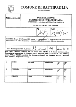IMMUNE DI BATTIPAGLIA - Comune di Battipaglia