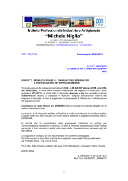 Istituto Professionale Industria e Artigianato &ldquo;Michele Niglio&rdquo;