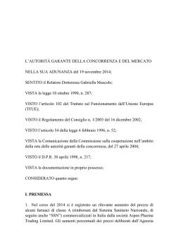 Download - Autorit&agrave; Garante della Concorrenza e del Mercato