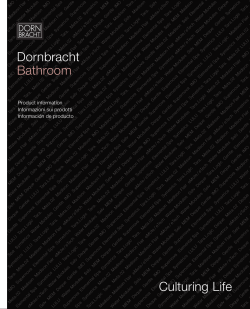 Dornbracht Bathroom Información de producto