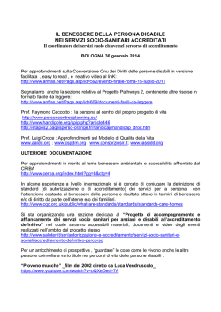 I riferimenti utili