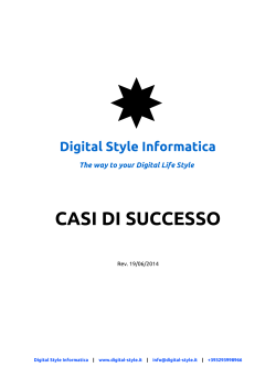 CASI DI SUCCESSO - Digital