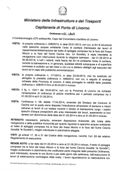 Ministero delle Infrastrutture e dei Trasporti Capitaneria di Porto di