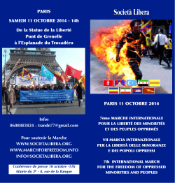 PARIS 11 OCTOBRE 2014 Infos 0608883824