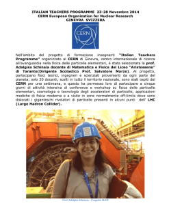 ITALIAN TEACHERS PROGRAMME 23