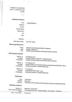 CV - Università degli Studi di Napoli Federico II