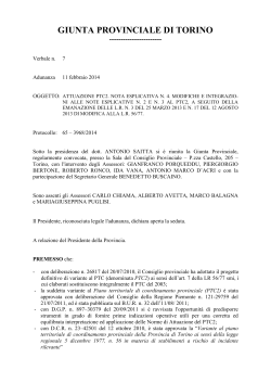 65 – 3968/2014 - Provincia di Torino