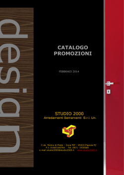 Catalogo Occasioni - Home | Studio 2000