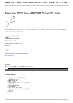 Draytek Vigor 2760VN Router ADS2L/VDLS2 Wireless