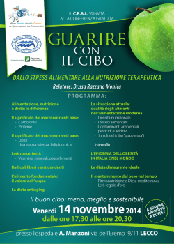 Guarire con il cibo