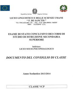 Documento15 Maggio VCP - Istituto De Sanctis Patern&ograve;