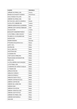Elenco librerie - Guerini e Associati
