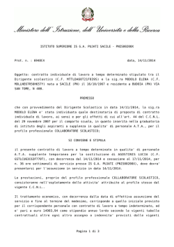 ISTITUTO SUPERIORE IS G.A. PUJATI SACILE