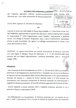 ACCORDO CON OPERATORI ECONOfili-iC»-i3f-ggfìf
