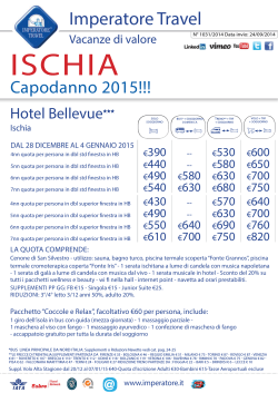 1031)14 Ischia - Capodanno 2015 - Hotel Bellevue.indd