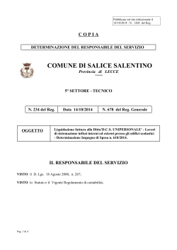 File: Determina n.678 - Comune di Salice Salentino