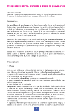 Integratori: prima, durante e dopo la gravidanza