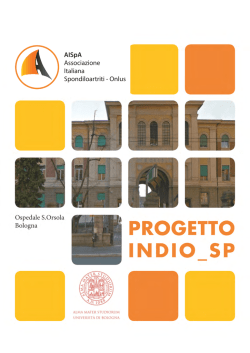 AISpA Associazione Italiana Spondiloartriti