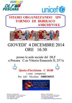 dlf torneo di burraco